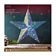 MicroLED star 35x35x10 cm cold white for indoor use s4