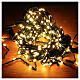 Stylised Christmas tree of black metal with lights, h 70 in, diam. 31.5 in, for outdoor s10