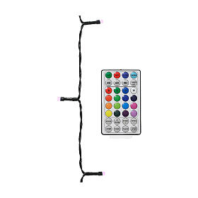 Luces navideñas danzantes cambia color exterior 9 metros
