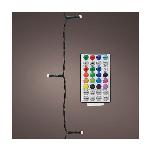 Luces navideñas danzantes cambia color exterior 9 metros 1