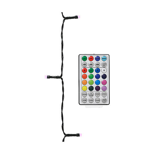 Luces navideñas danzantes cambia color exterior 9 metros 2