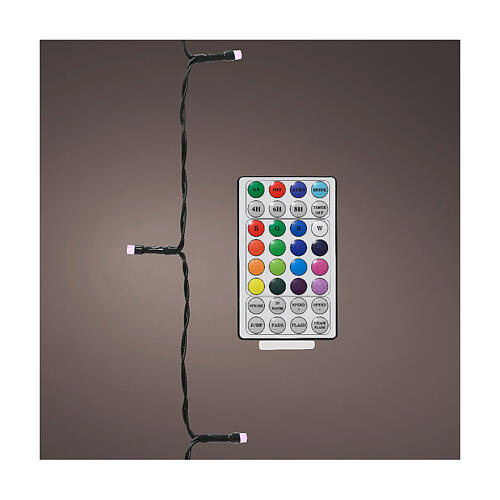 Luces navideñas danzantes 19 m efecto cambio color para uso exterior 1