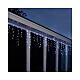 Tenda stalattiti 105 LED 280x60x60 cm multicolore esterno s4