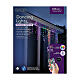 Tenda stalattiti 105 LED 280x60x60 cm multicolore esterno s5