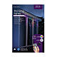 Rideau stalactites 580x60x60 cm multicolore 212 LEDs intérieur extérieur s5
