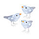 Lighted birds for indoor/outdoor Christmas decorations, 30 LEDs, 6x2x4 in s4