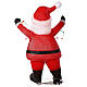 Luminous acrylic Santa Claus 35x65x90 cm internal external 180 LEDs s6