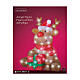 Christmas reindeer with 80 LEDs, acrylic indoor/outdoor decoration, 14x16x18 in s8