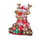 Christmas reindeer 80 LEDs 35x40x45 cm indoor outdoor acrylic s6