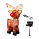 Renna 48 LED acrilico interno esterno 30x15x45 cm Natale s3