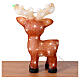 Reindeer 48 LED acrylic indoor outdoor 30x15x45 cm Christmas s7