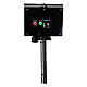 Riccio luminoso acrilico 30 LED 20x25x25 cm interno esterno s9