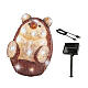 Jeż świecący - figurka akrylowa, 30 diod LED, 20 x 25 x 25 cm, do wewnątrz i na zewnątrz s3