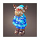 Christmas reindeer 20x25x45 cm 105 LED indoor outdoor use acrylic s1