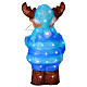 Christmas reindeer 20x25x45 cm 105 LED indoor outdoor use acrylic s6