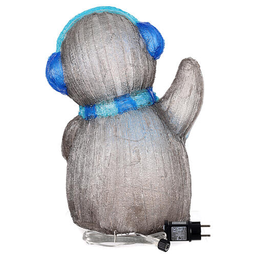 Pingwin - figurka świetlna z akrylu, 70 LED, 30x35x45 cm, do wewnątrz i na zewnątrz 6