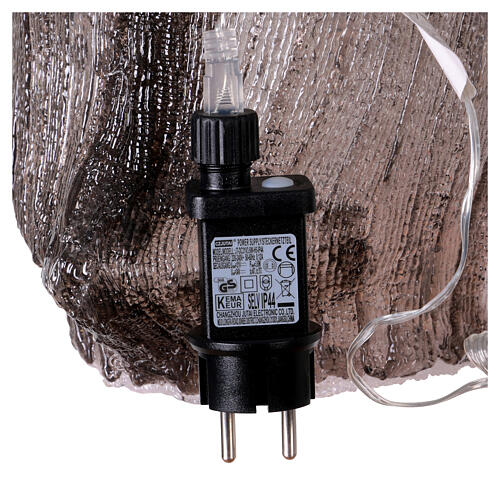 Pinguine, Acrylfiguren, farbig, 60 kaltweiße LEDs, 50 x 25 x 30 cm – für Innen- und Außenbereich 8