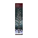 Albero natalizio illuminato 96 LED esterno 180 cm altezza s6