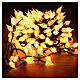 Catena luminosa Natalizia vintage 120 LED interno bianco caldo  s7