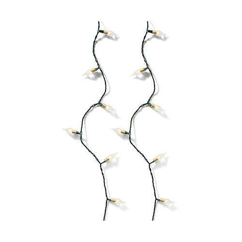 Cadena 180 LED luces vintage 17,90 m efecto twinkle interior 3