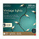 Guirlande lumineuse vintage 180 LEDs 17,90 m effet clignotant pour intérieur s5