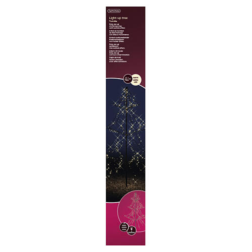 Twinkle LED Tree 420 warm white 200x130 cm 6