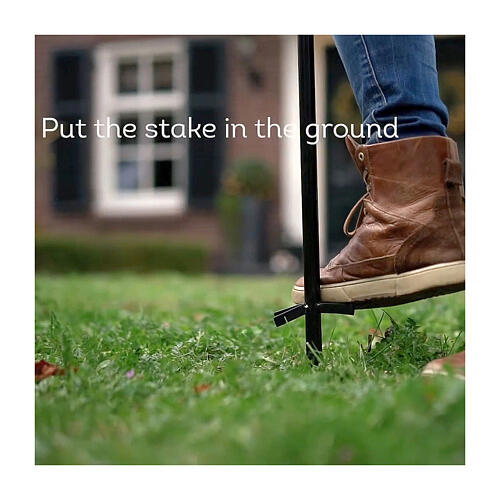 Árvore de Natal metal preto 3000 LEDs exterior h 4,5 m 7