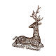 Lighted wicker reindeer, 180 LEDs, outdoor, 43x39x32 in s2