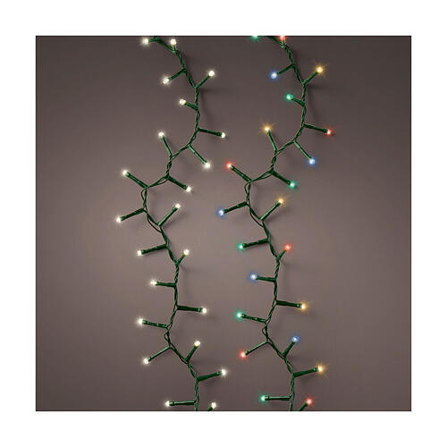 Catena luminosa multicolore 1000 LED 10 effetti 22,5 metri 1