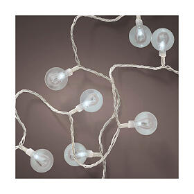 Corrente de luzes Cherry 9 m 60 LEDs branco quente uso interior exterior