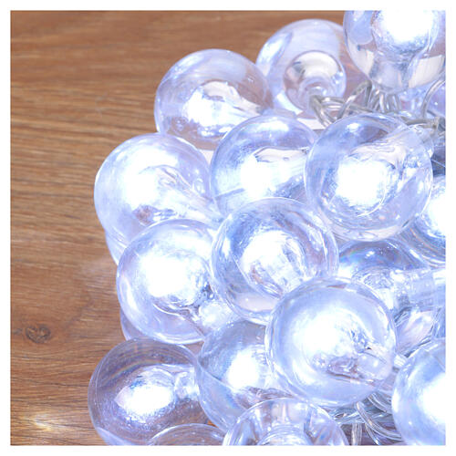 Corrente de luzes Cherry 9 m 60 LEDs branco quente uso interior exterior 4