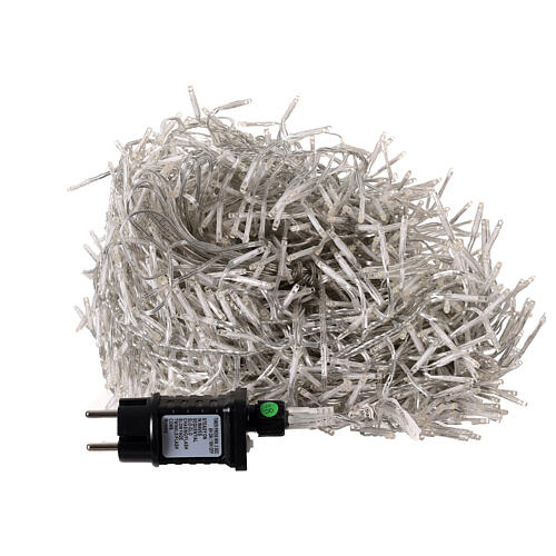 Catena luminosa 2040 LED 19 m intermittente int est 7