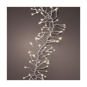 Corrente luminosa 2040 LEDs 19 m intermitentes interior/exterior