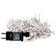 Icicle string lights 256 LEDs 3.75 m intermittent interior white s5