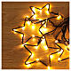 Cortina luminosa estrellas 2,8 m 150 LED interior exterior s2