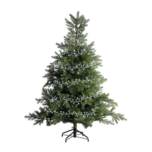 LED-Lichterkette, 750 kaltweiße LEDs, 16 m, 8 Effekte, Timer, Innen & Außen 3