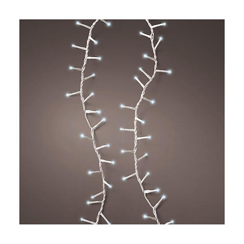 Catena di luci 16 m bianco freddo uso interno esterno 750 LED 1