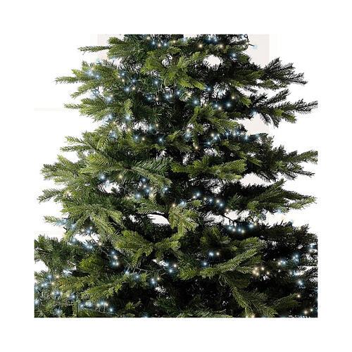 LED-Lichterkette, 1000 kaltweiße LEDs, 22,5 m, 8 Effekte, Timer, Innen & Außen 4