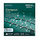 String lights with 1000 LEDs, cold white, 74 ft, indoor/outdoor s7