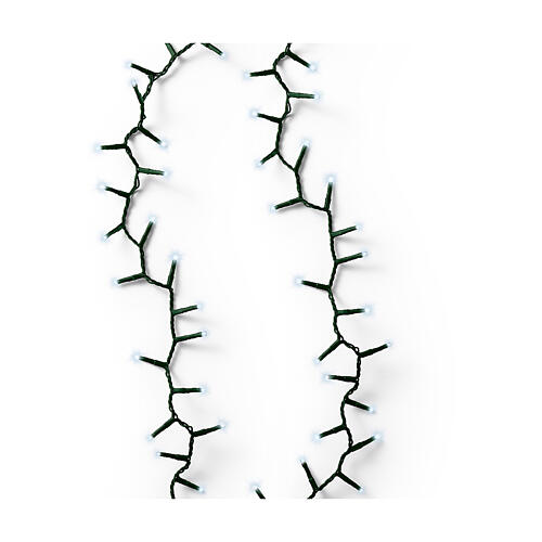 LED-Lichterkette XXL, 1500 kaltweiße LEDs, 34 m, 8 Effekte, Timer, Innen & Außen 3