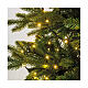 Green string lights with 1500 warm white LEDs, 112 ft, indoor/outdoor s6