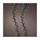 Cadena luminosa coloreada 2000 LED 45 m interior exterior s1