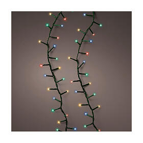 Catena luminosa colorata 2000 LED 45 m interno esterno