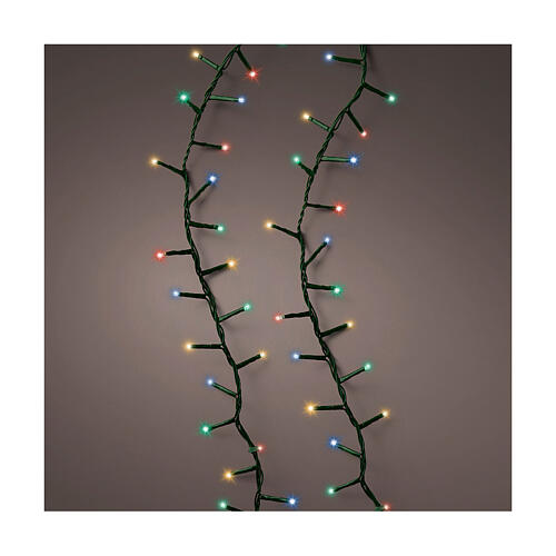 Catena luminosa colorata 2000 LED 45 m interno esterno 1