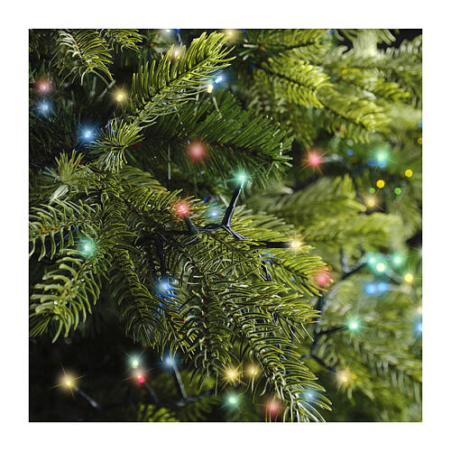 Cadena luminosa navideña 750 LED multicolor exterior 2