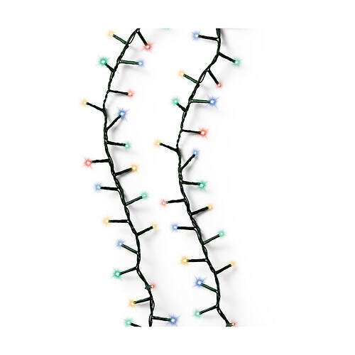 Cadena luminosa navideña 750 LED multicolor exterior 3