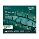 Cadena luminosa navideña 750 LED multicolor exterior s7