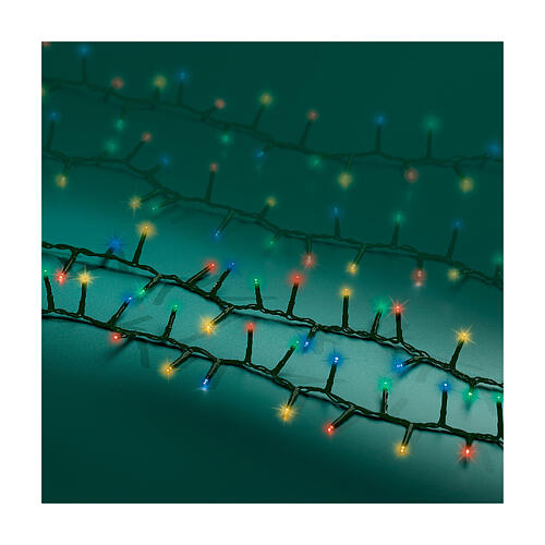 Guirlande lumineuse multicolore 22,5 m intérieur extérieur 1000 LEDs 6