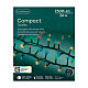Cadena de luces brillantes multicolores 34 m 1500 LED int ext s7