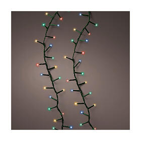 Catena di luci scintillanti multicolore 34 m 1500 LED int est